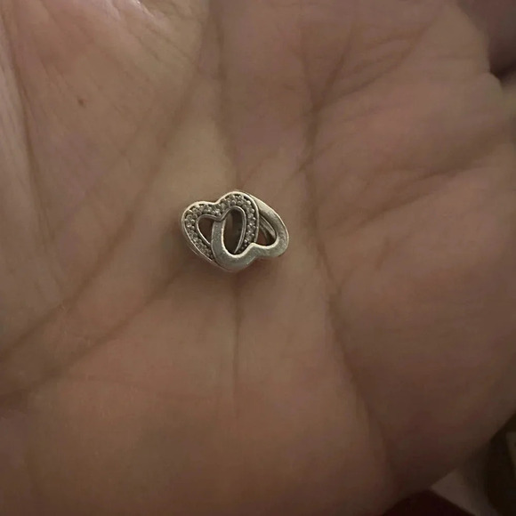Authentic Pandora Charm Entwined Love Hearts - Picture 3 of 6